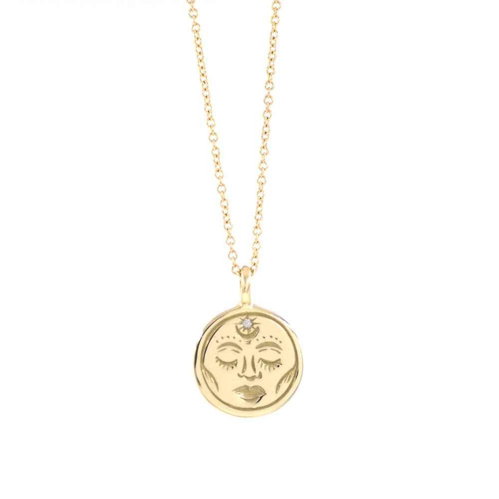Full Moon Pendant — Claus Jewelry