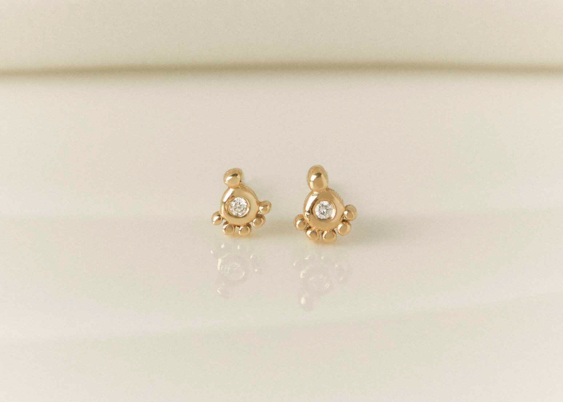Pompeii Studs - Pair — Cities in Dust Jewelry