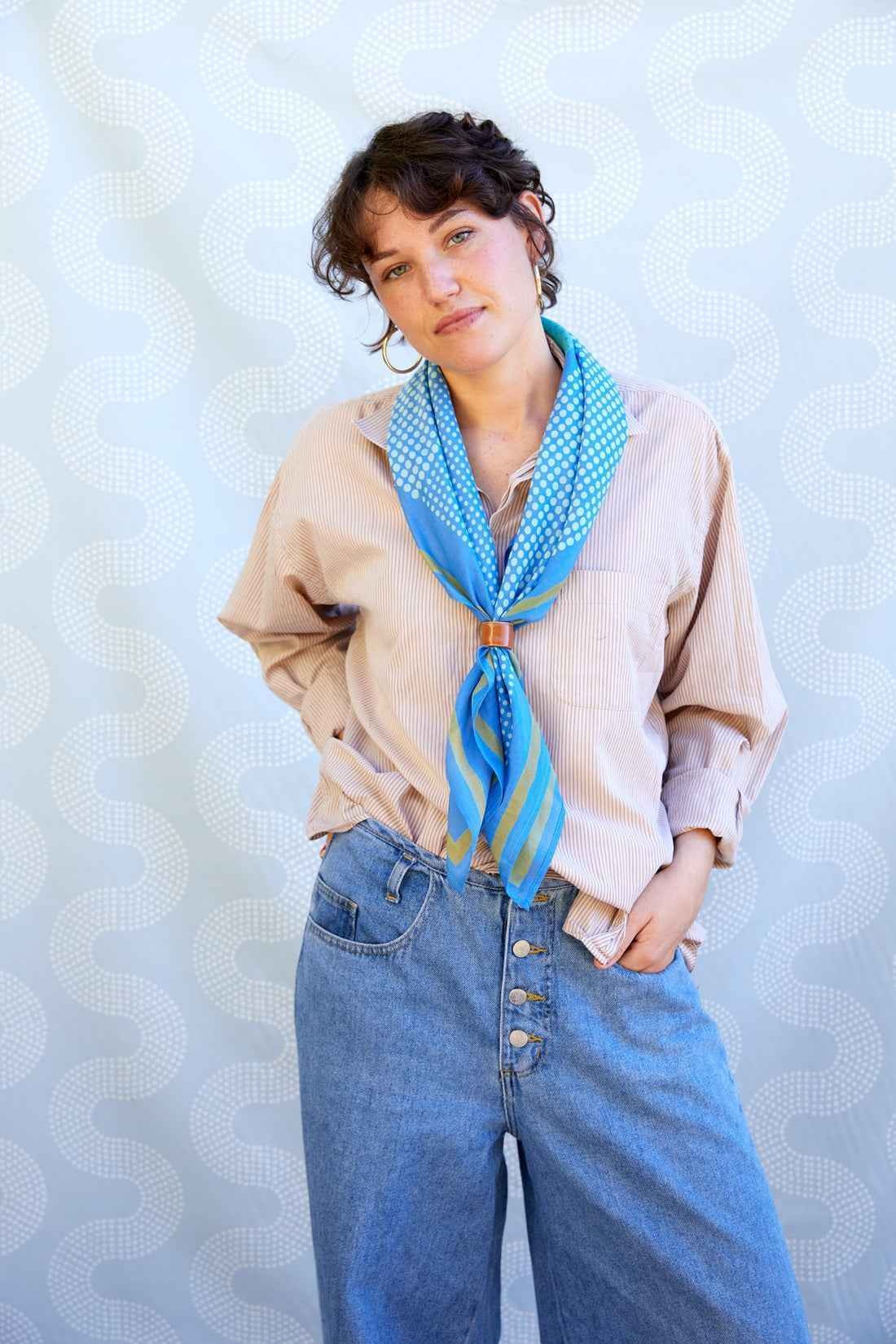 Bernadette | Square Scarf | Reef