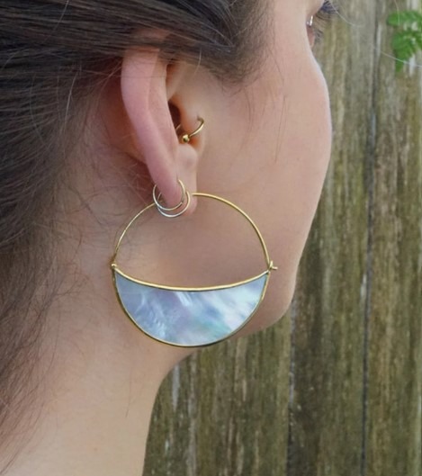 Crescent Moon Earrings
