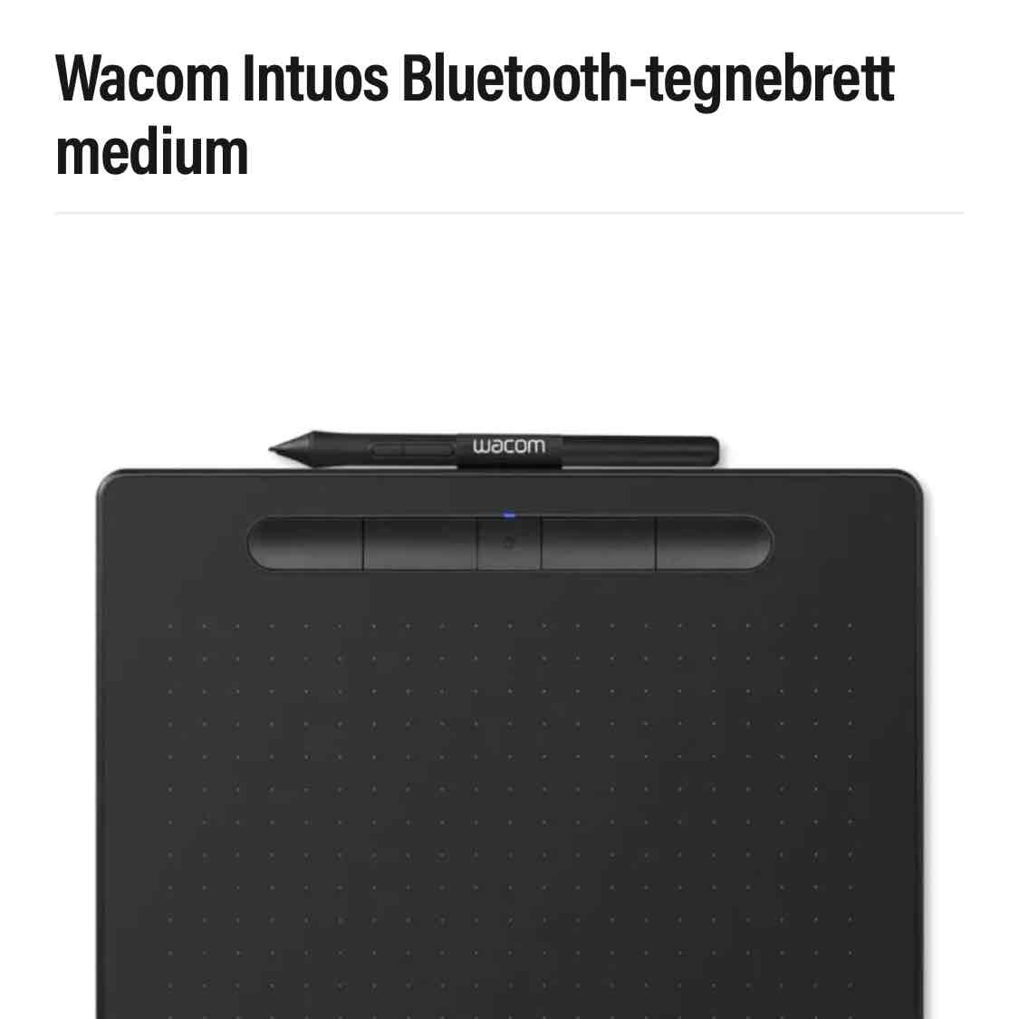 Wacom tegnebrett