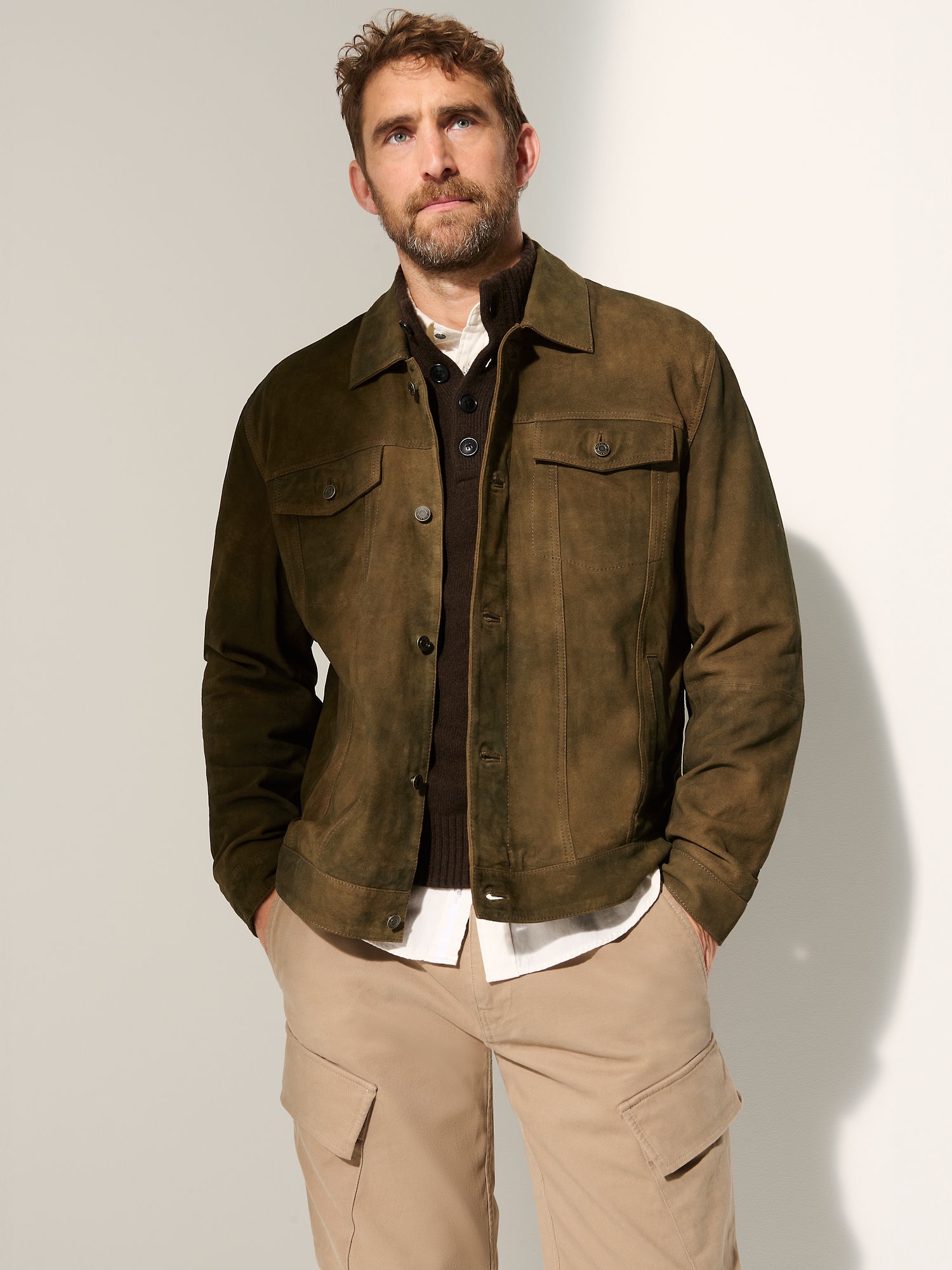 Jimmy Suede Leather Jacket