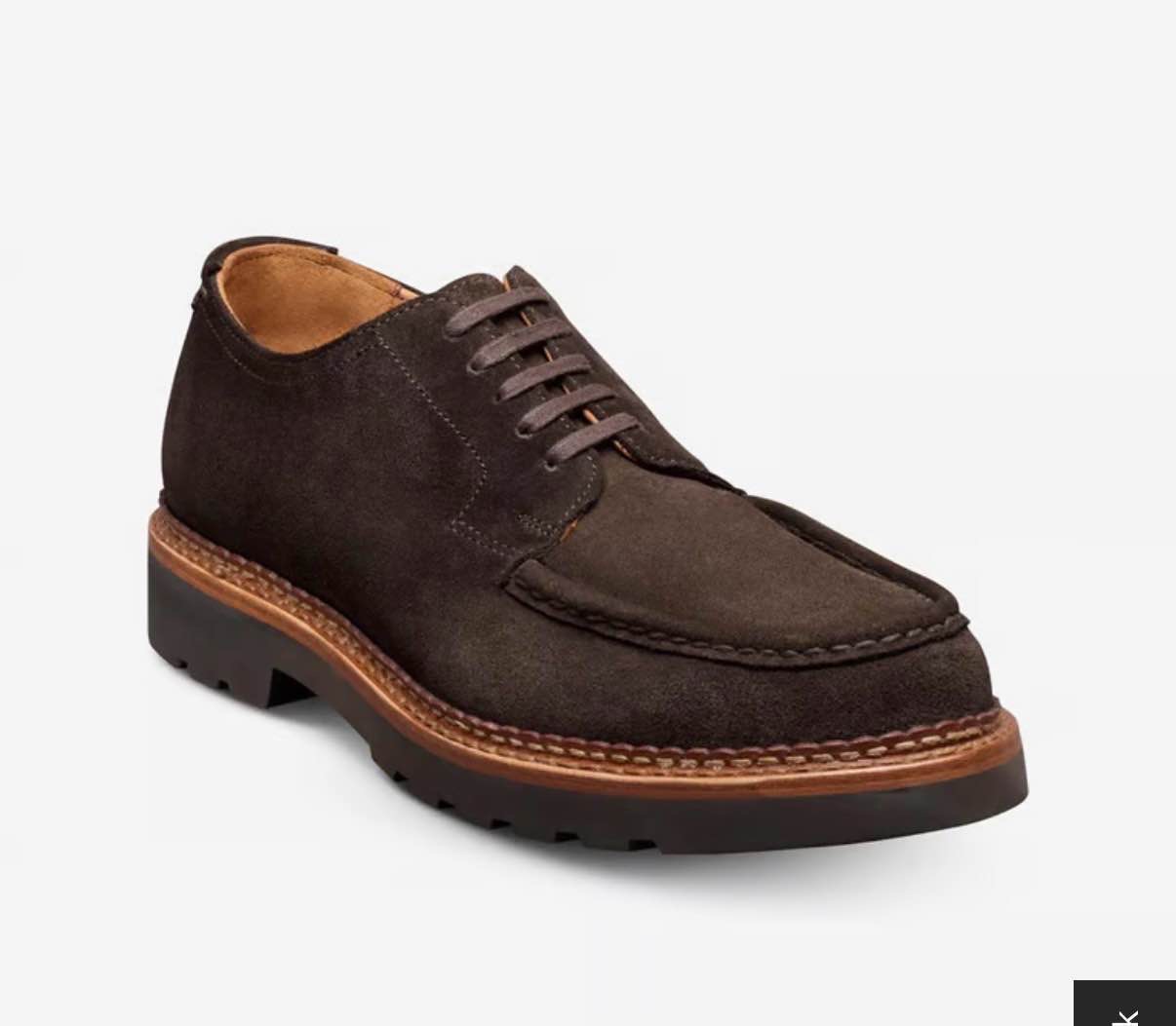 Allen Edmonds Cillian Apron-toe Derby Dress Shoe