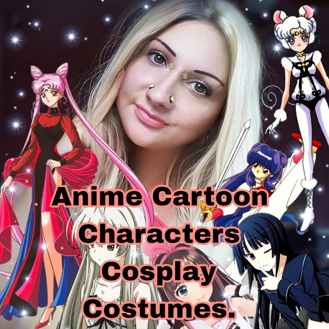 Anime Cartoon Characters Cosplay Costumes.