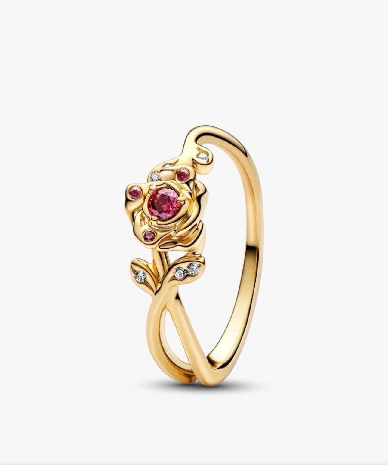 Disney Beauty and the Beast Rose Ring