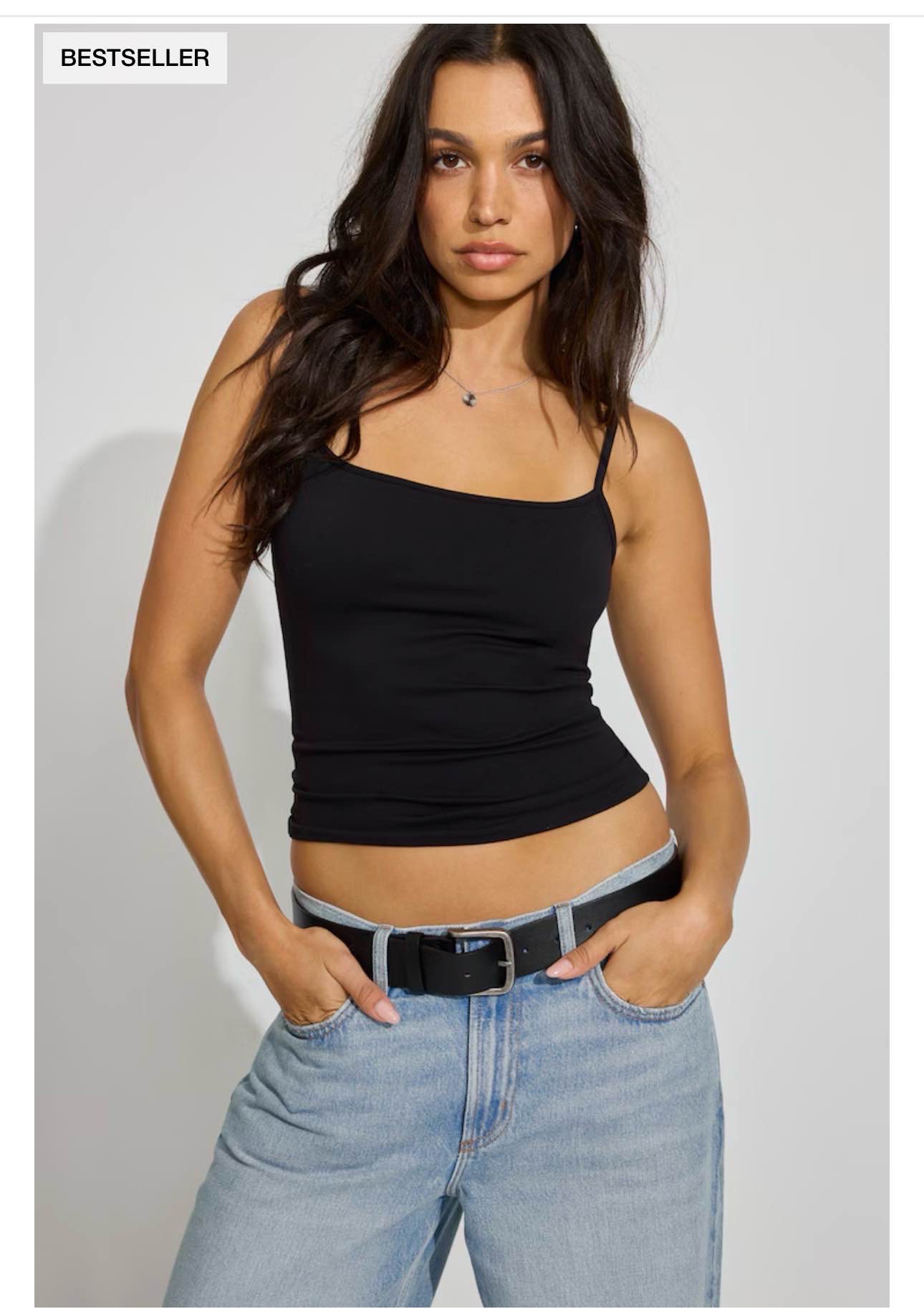 Sleek Scoop Cami Top