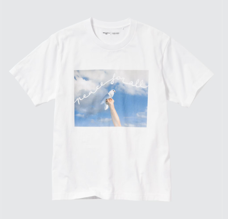 PEACE FOR ALL Short-Sleeve Graphic T-Shirt