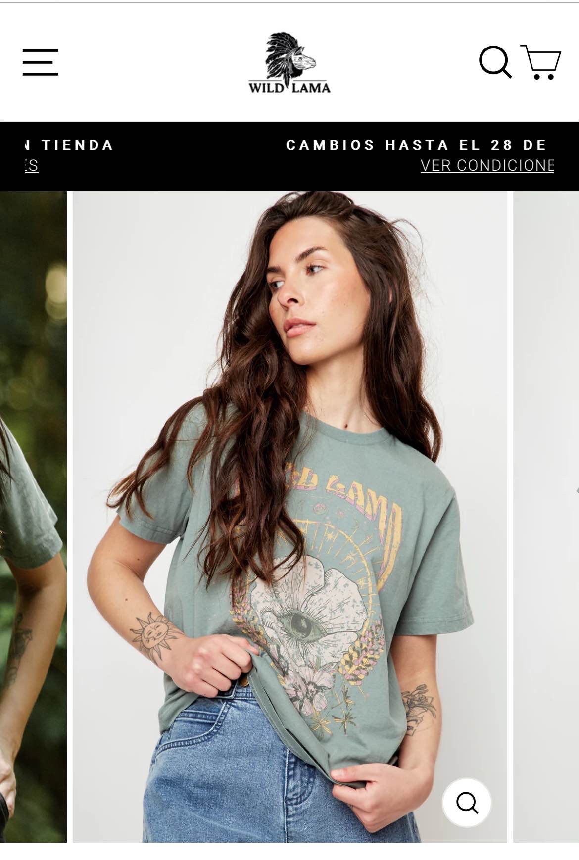Polera Genovesa Orgánica Verde Mujer cualquiera talla M