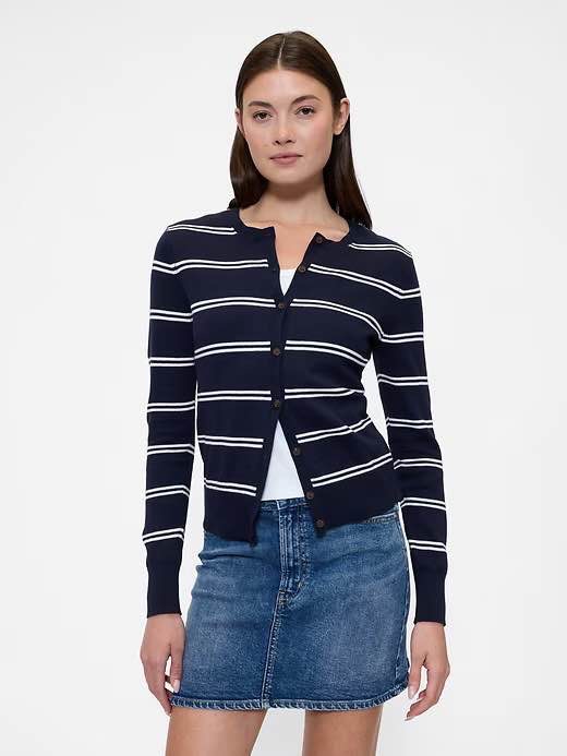 Crewneck Cardigan | Gap Factory
