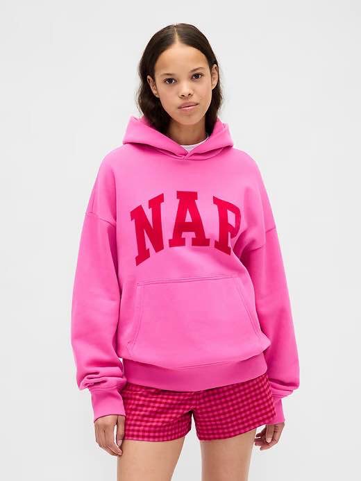 VintageSoft NAP Logo Hoodie | Gap