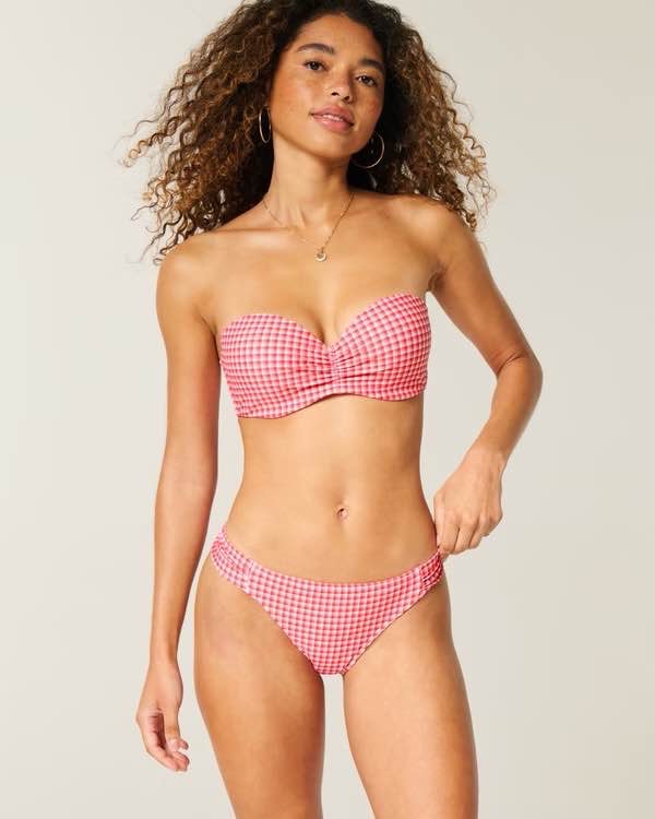Wide-Strap Bikini Bottom
