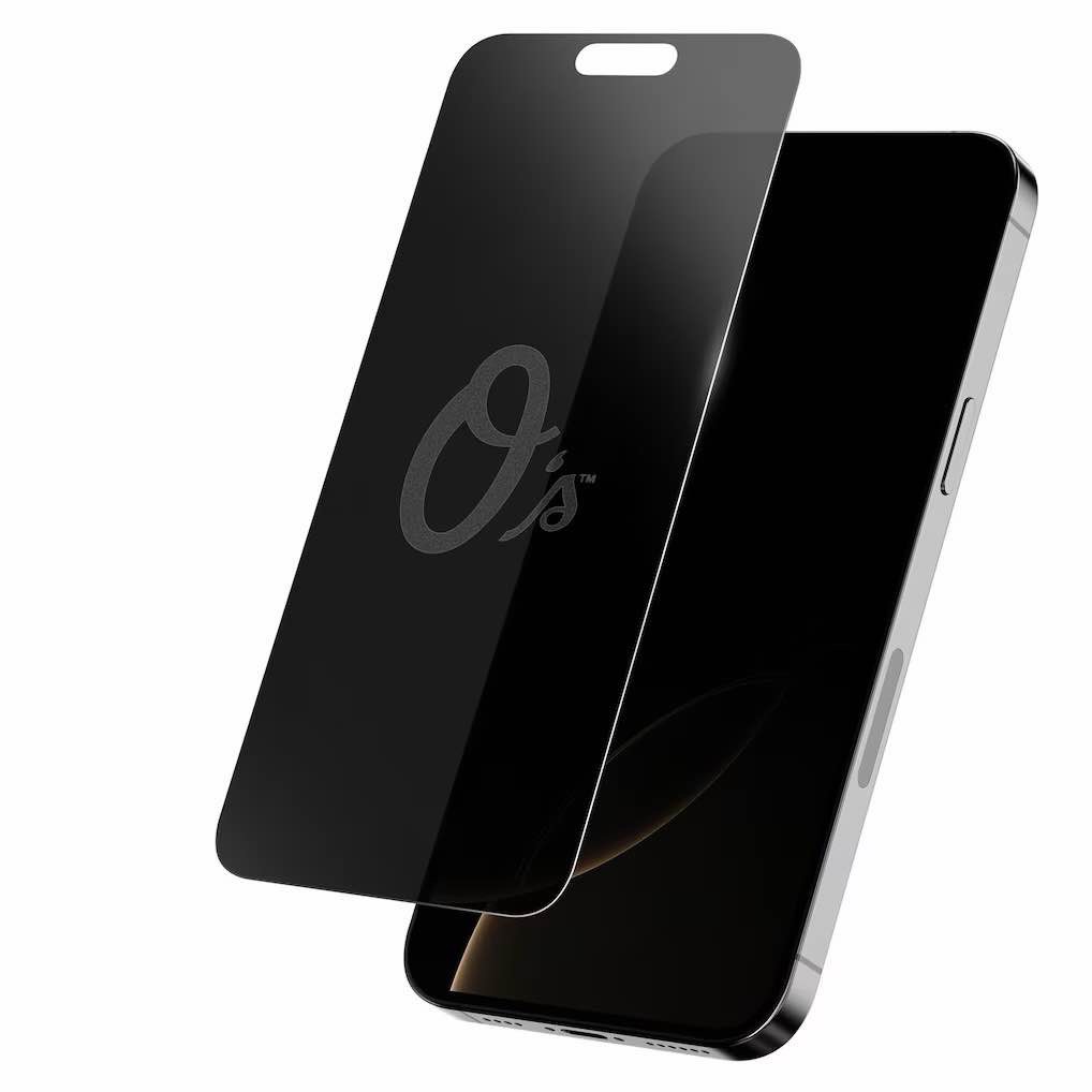 Baltimore Orioles Disappearing Logo iPhone Screen Protector