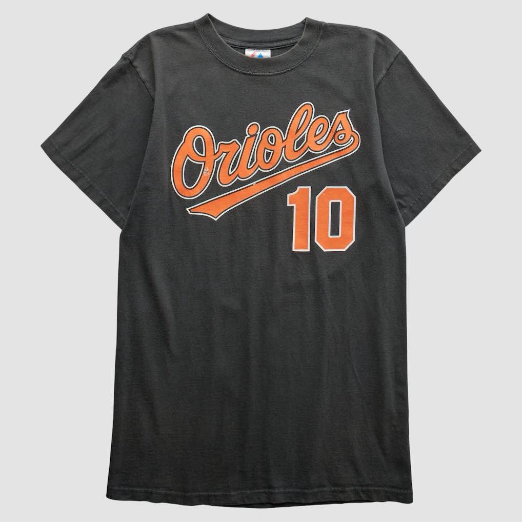 Baltimore Orioles Majestic 2000s T-Shirt - Black - S by Fanatics Real Vintage