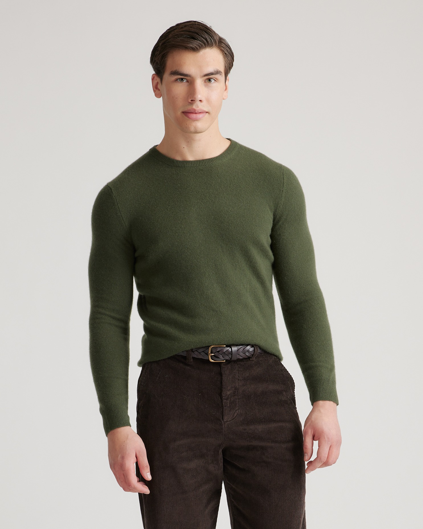 Mongolian Cashmere Crewneck Sweater