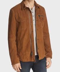 911 S03 Eddie Diaz Suede Leather Jacket