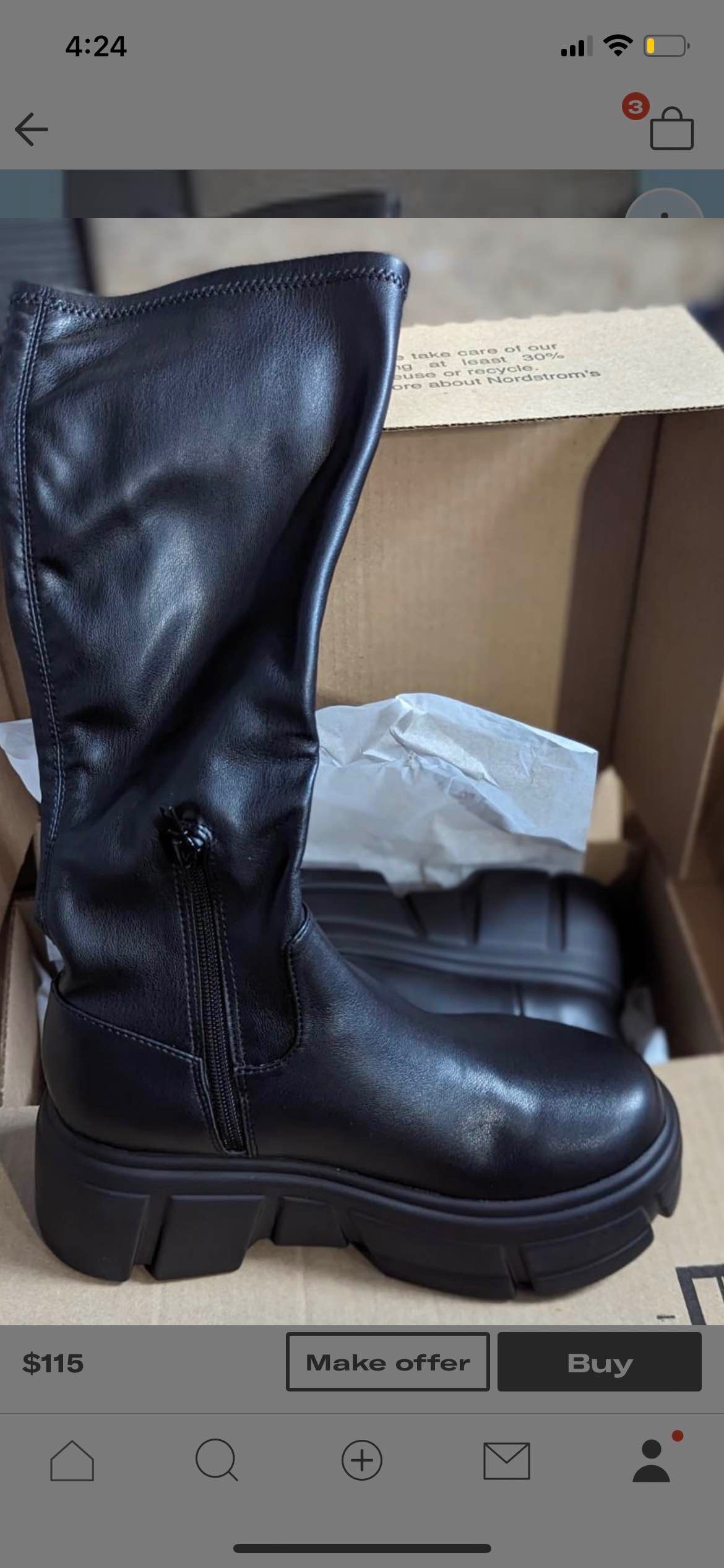 Depop Steve Madden Boots