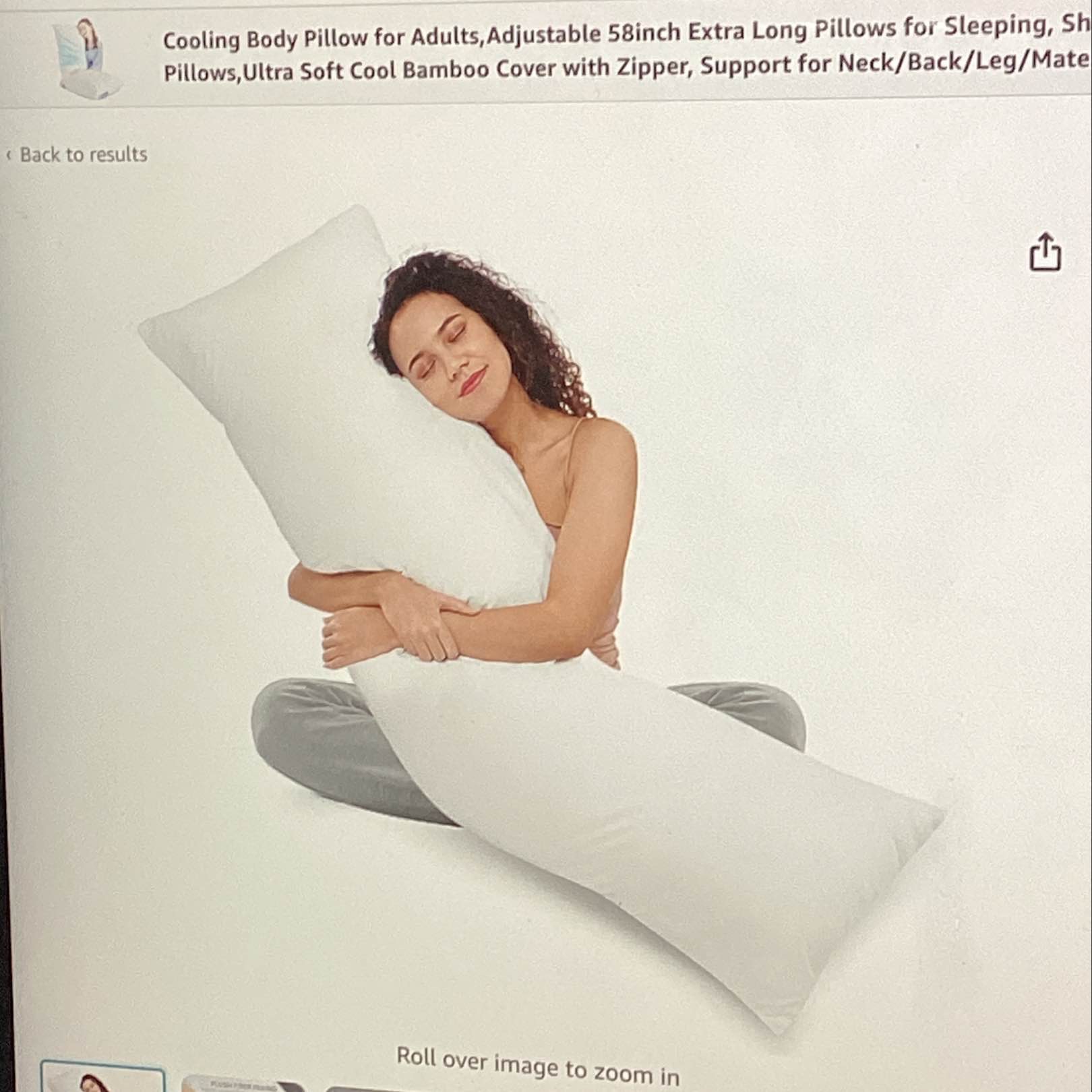 utopia bedding, full body pillow for adults long pillow for sleeping, 20 times 54 inch large pillows insert for side sleepers