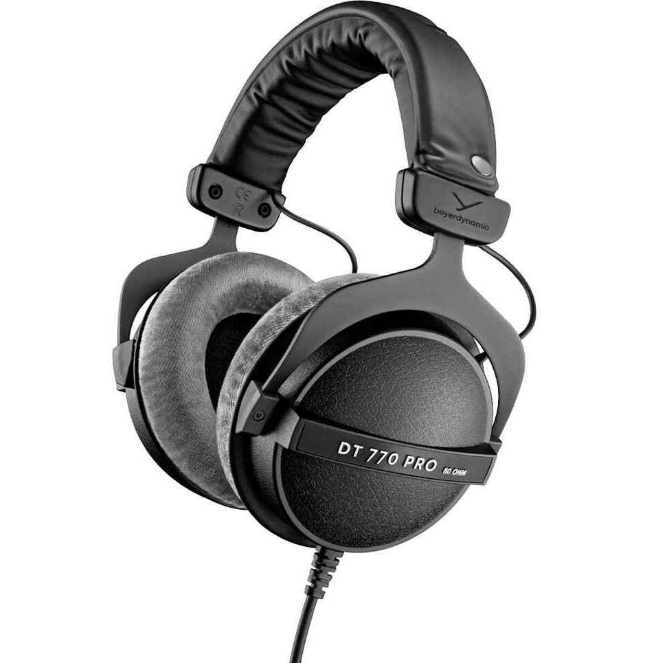 Beyerdynamic DT 770 PRO Over-Ear Closed-Back Reference Headphones (80 Ohms)