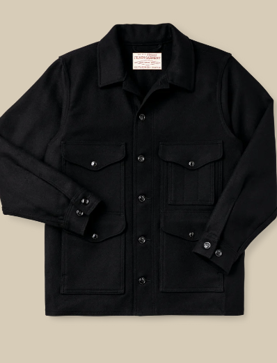 Filson Mackinaw Wool Cruiser Jacket - Navy