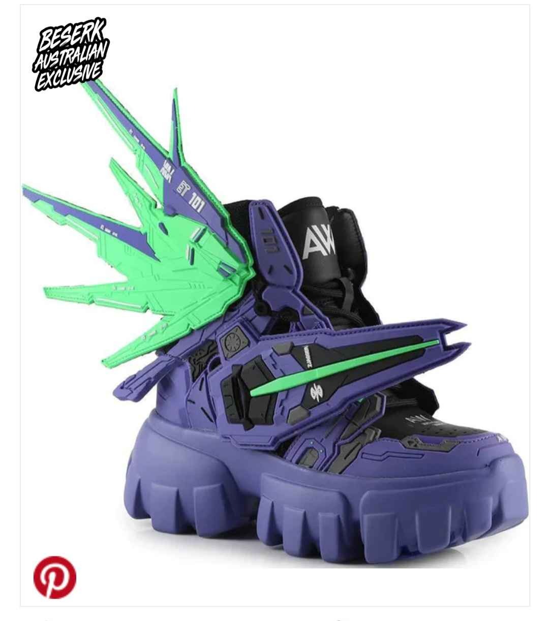 Soursop 04 [Purple] | PLATFORM SNEAKERS