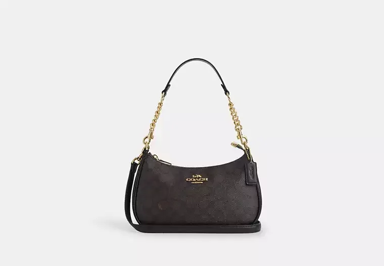 Teri Shoulder Bag In Signature Canvas