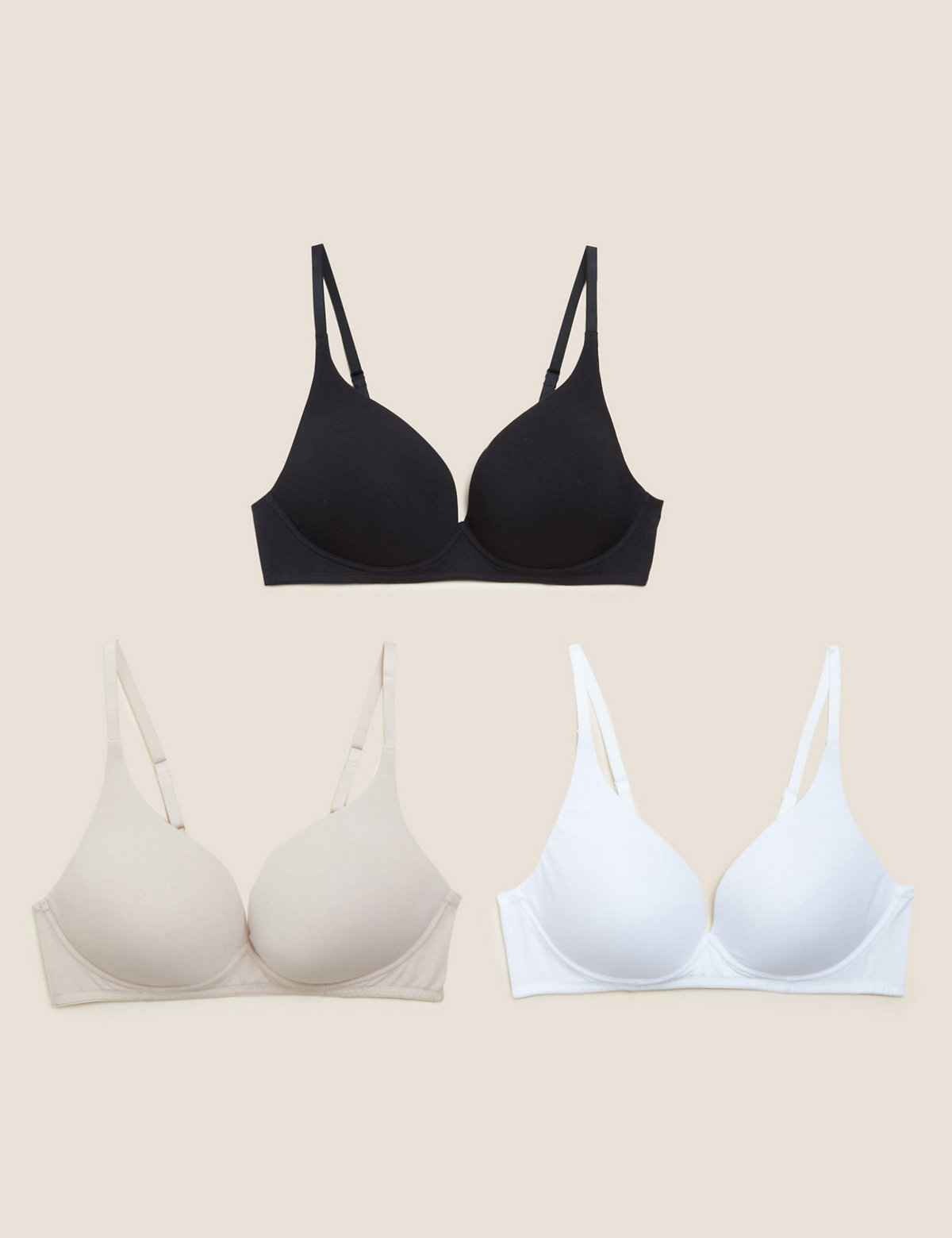 M&S homa bras wireless set