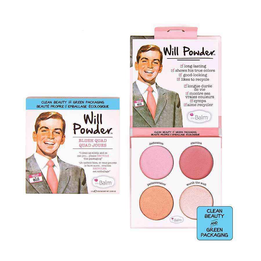 theBalm - Blush Palette Will Powder Quad -