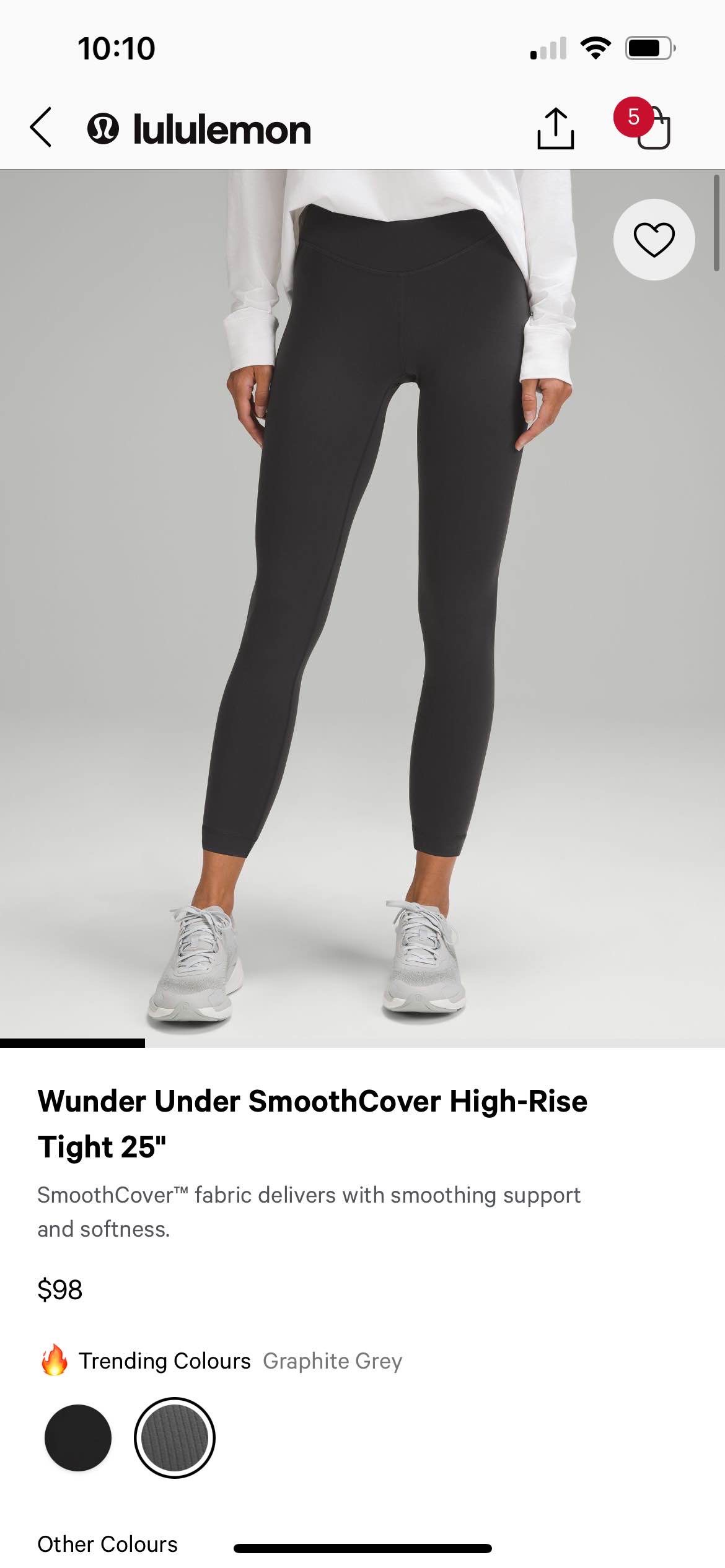 lululemon wunder under smoothcover leggings