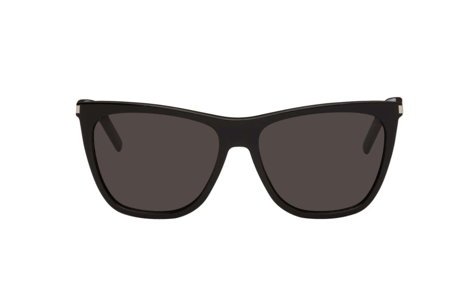 SAINT LAURENT Black Cat-Eye Sunglasses