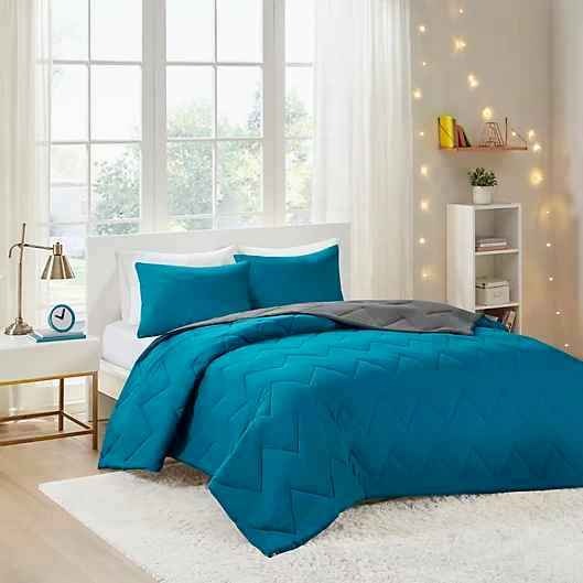 Intelligent Design Trixie 3-Piece King/California King Comforter Set in Teal