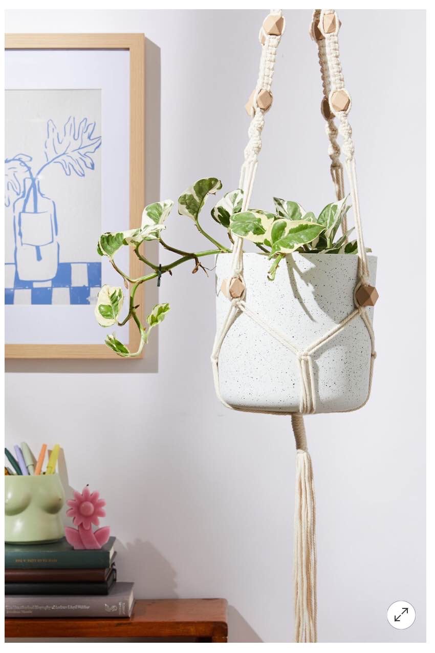 DIY macrame  plant hanger
