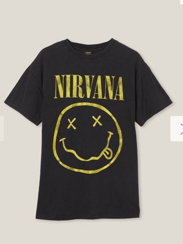 Boyfriend Fit Nirvana Tee