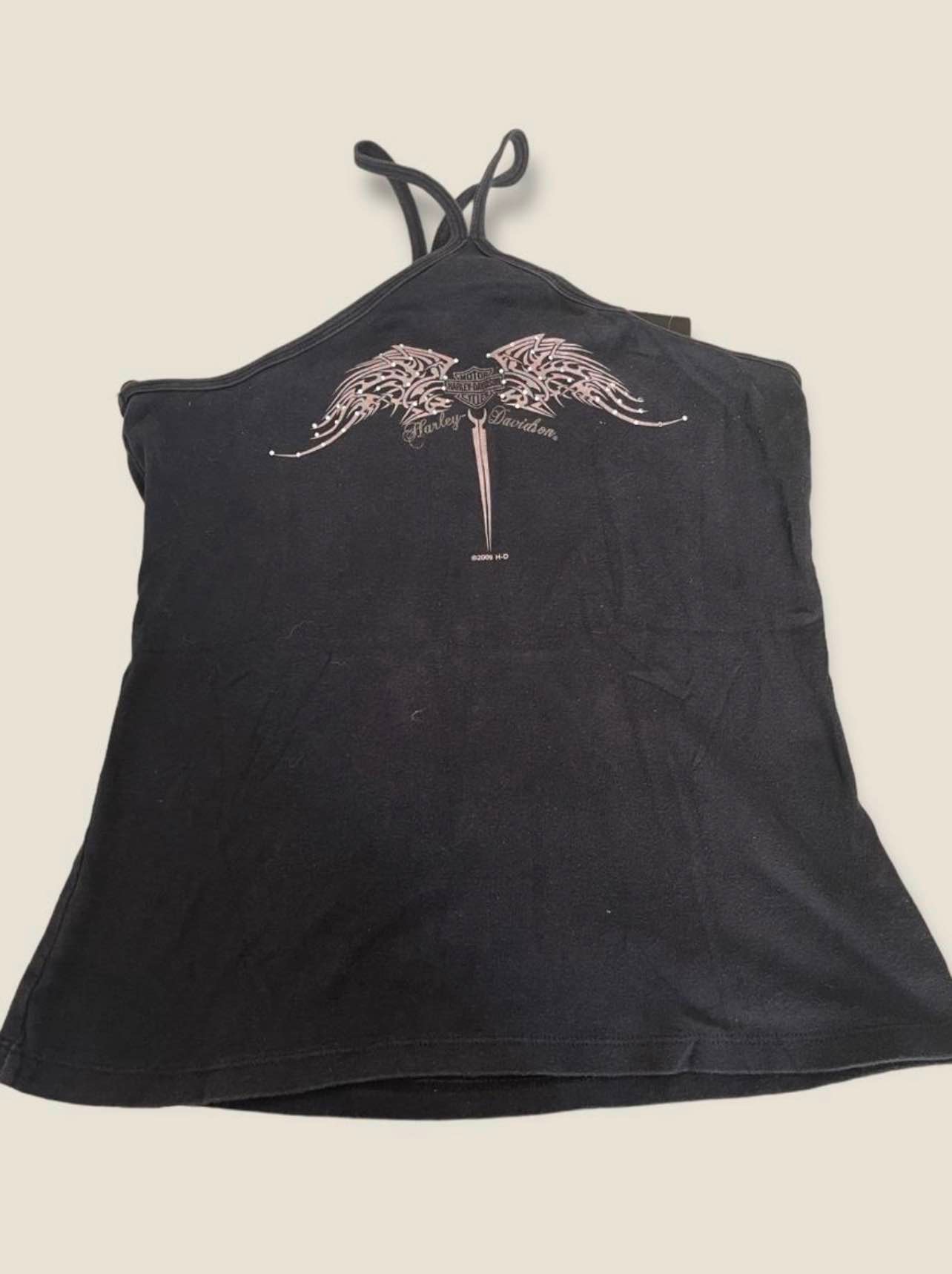 Harley Davidson halter tank top