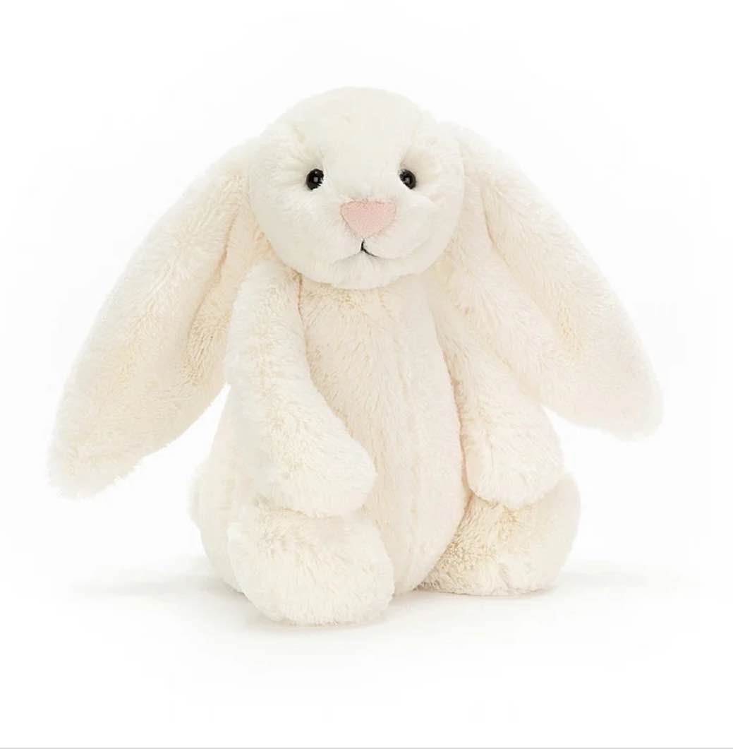 Bashful Cream Bunny