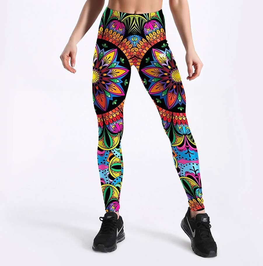 Multi-Color Mandala Leggings