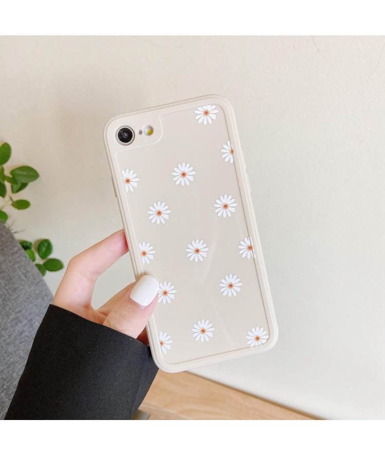 ZTOFERA TPU Back Case for iPhone SE 3 iPhone 7 iPhone 8 iPhone SE 2020, Daisy Pattern Glossy Soft Silicone Case, Cute Girls Slim Lightweight Protective Bumper Cover for iPhone SE 2022 (4.7") - White : Amazon.ca: Electronics