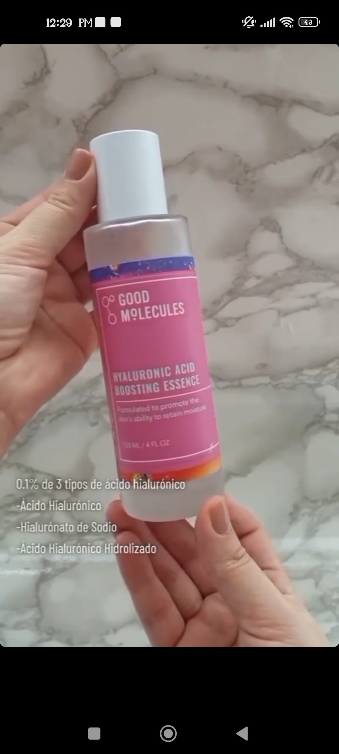 GOOD O MOLECULES TALURONIC ACID BOOSTING ESSENCE