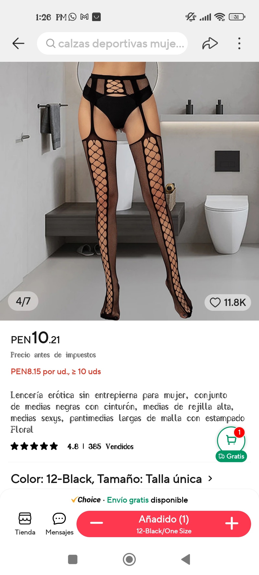 Lingerie for Women Stockings Lace Fishnet Transparent Fishnet Stockings Black Tights Stocking Temptation Net Womens Underwear