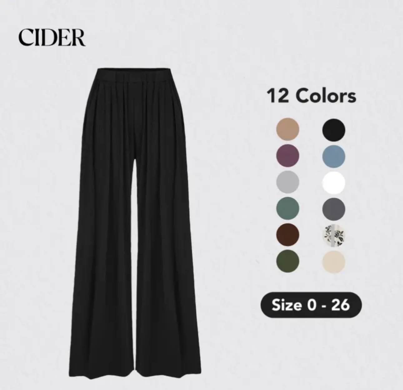 Wide Leg Pants
