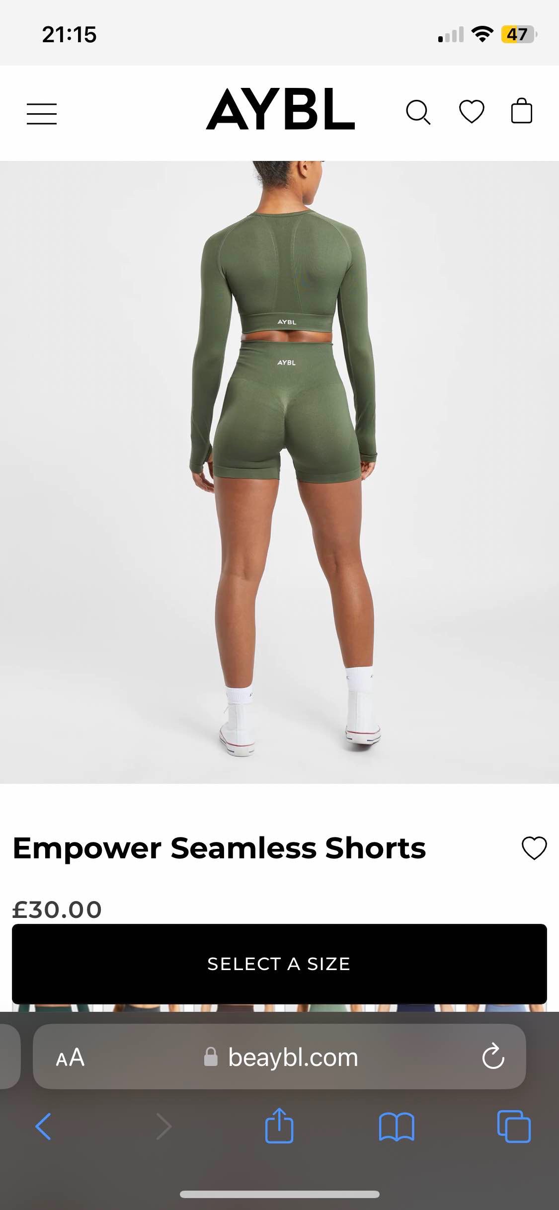 Empower Seamless Shorts