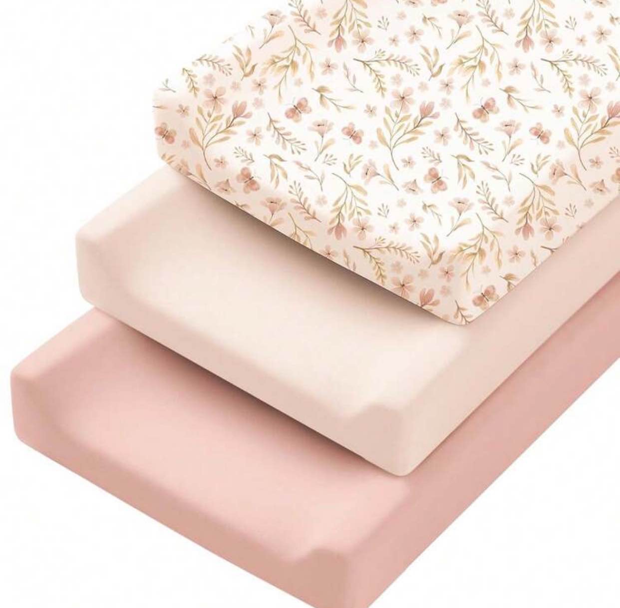 Elastic Diaper Changing Pad Cover, Unisex For Baby Boys And Girls, Silky Soft, Fits 32/34 Inch X 16 Inch Contoured Changing Pad, Breathable Infant Diaper Pad Liner