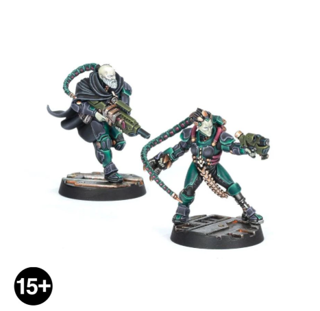 Van Saar Champions in Mesh and Flak Armour