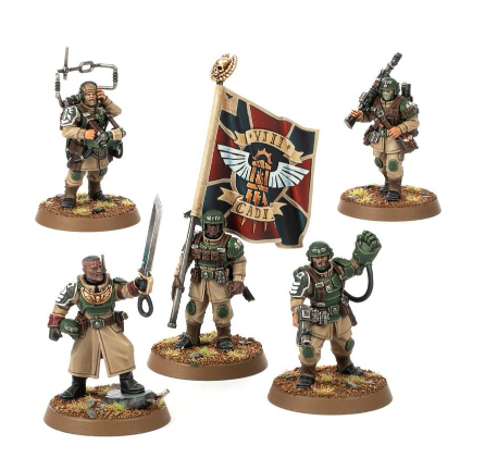 Cadian Command Squad