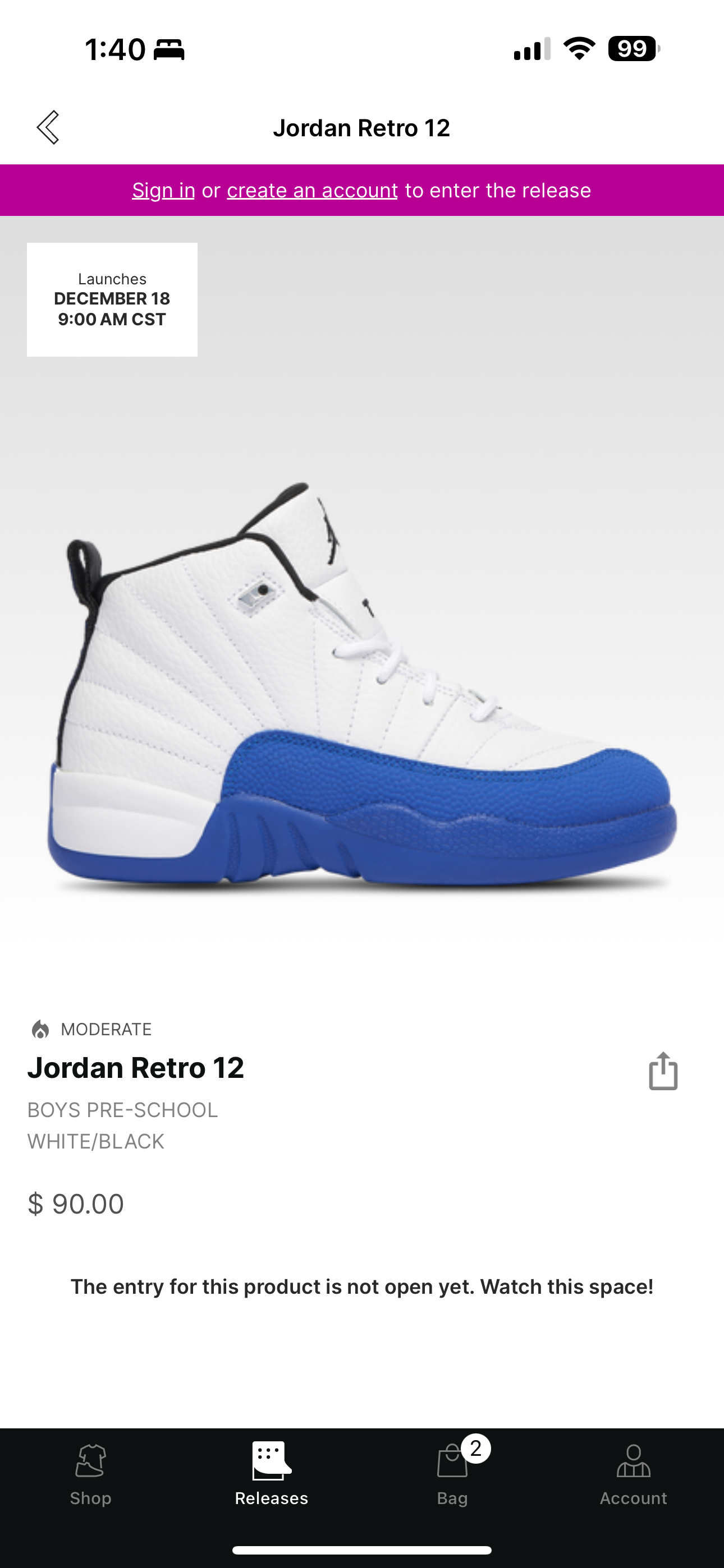 Jordan Retro 12