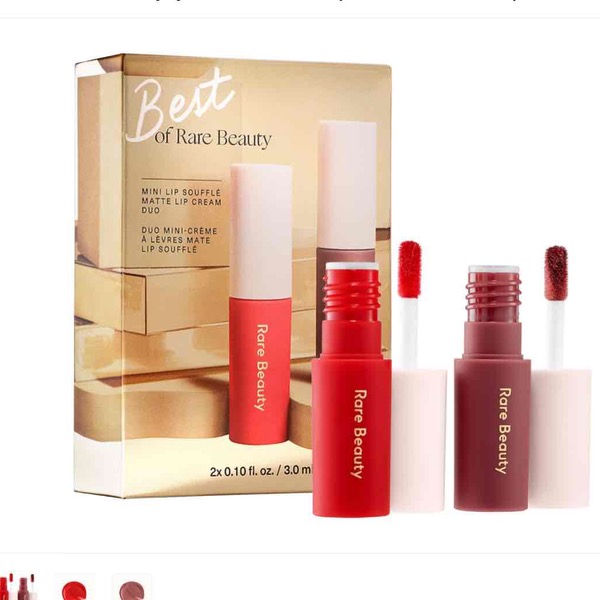 Mini Lip Souffle Matte Cream Lipstick Duo