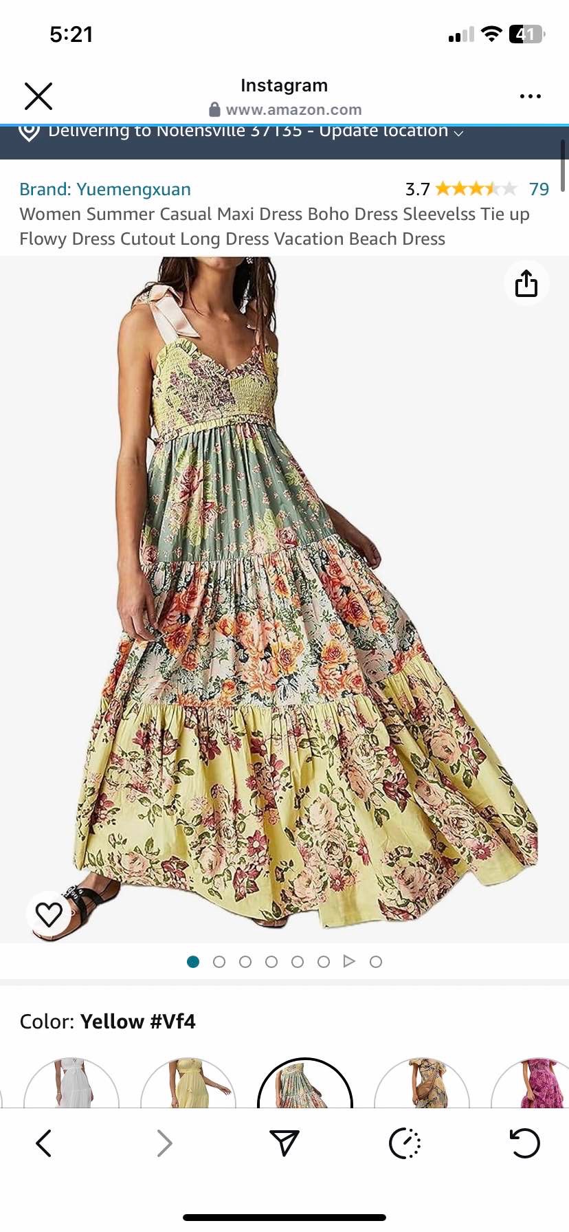 Summer Vacation Dress