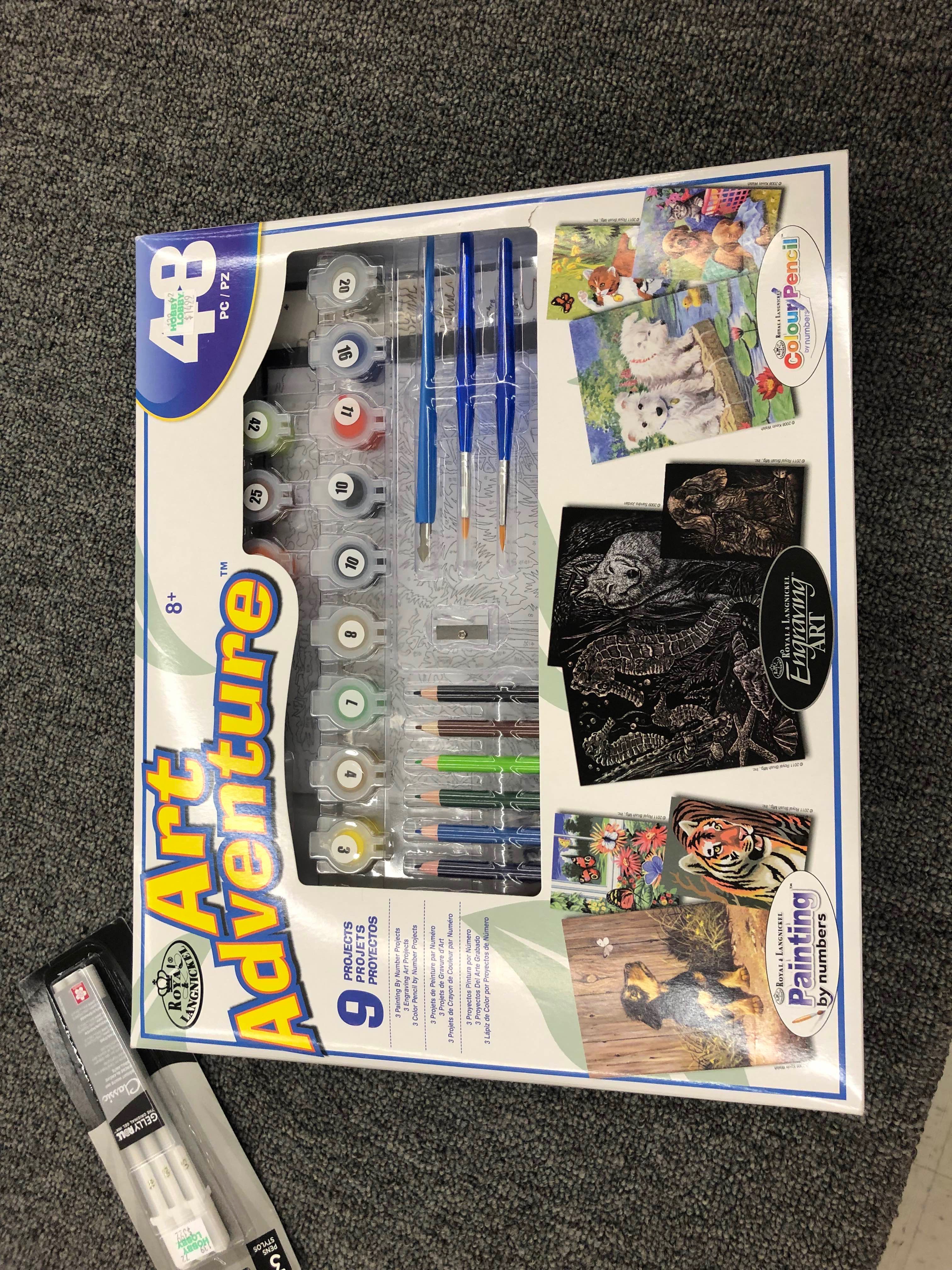 ROYAL & LANGNICKEL ART ADVENTURE SET ACTIVITY 9 PROJECTS