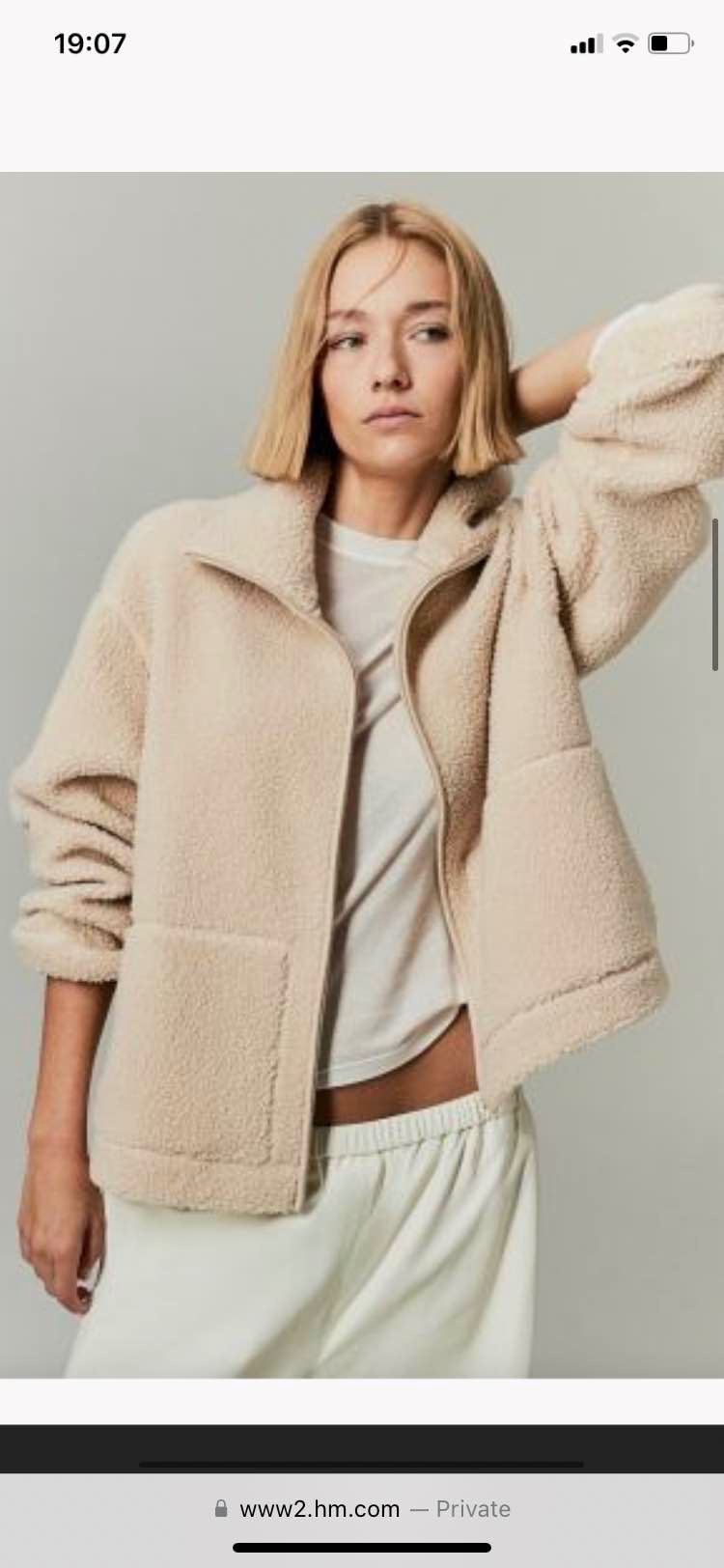 teddy jacket