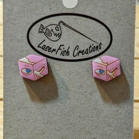Prismo Cube Earrings