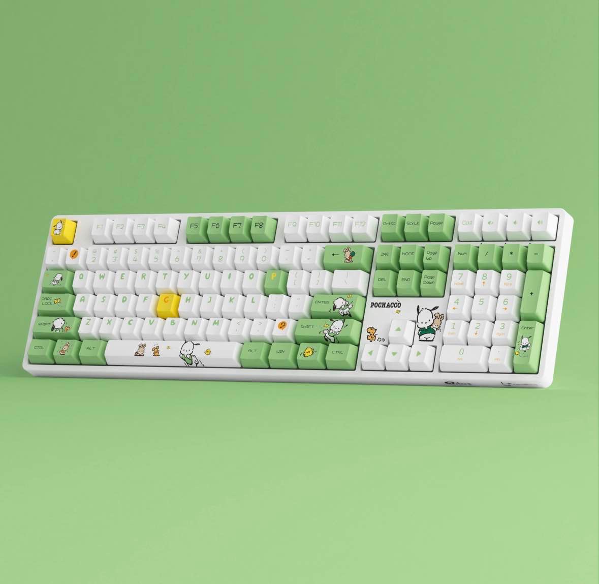 akko — pochacco 5108b plus rgb cream blue pro switch keyboard